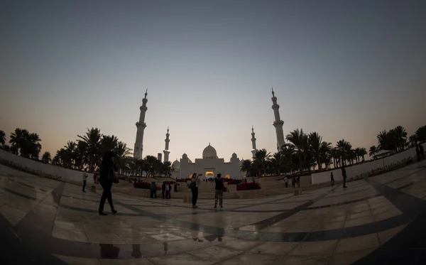 Sheikh zayed gran mezquita Abu Dhabi Emiratos Árabes Unidos — Foto de Stock