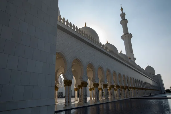 Scheich Zayed Große Moschee Abu Dhabi VAE — Stockfoto