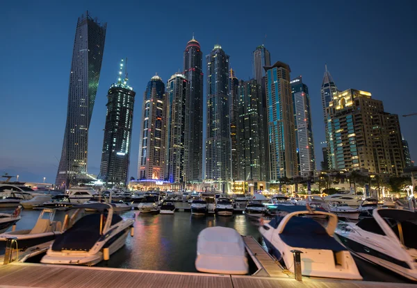 Vista da cidade de Dubai — Fotografia de Stock