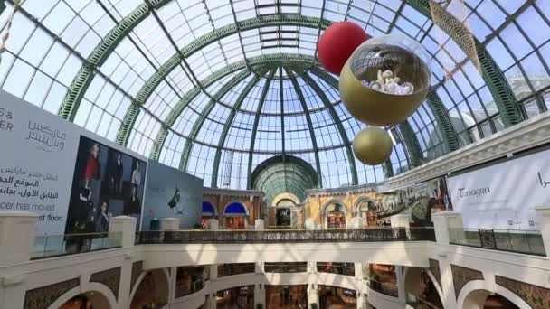 Mall of the Emirates v Dubaji, Spojené arabské emiráty — Stock video