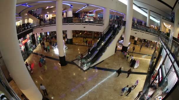 Торговий центр Еміратів-Дубаї, Об'єднані Арабські Емірати — стокове відео