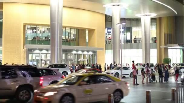 O Dubai Mall em Emirados Árabes Unidos Emirados Árabes Unidos — Vídeo de Stock