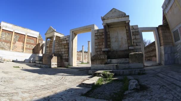 Terrain de parade dans la synagogue — Video