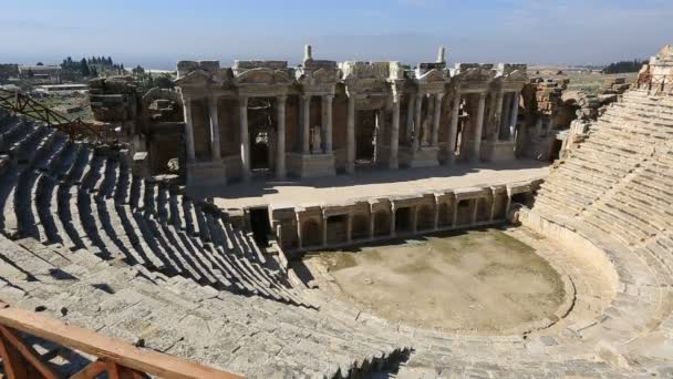 Antigua ciudad de Hierapolis13 — Vídeo de stock