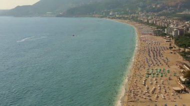 harcama zaman Kleopatra Plajı hava kalabalık