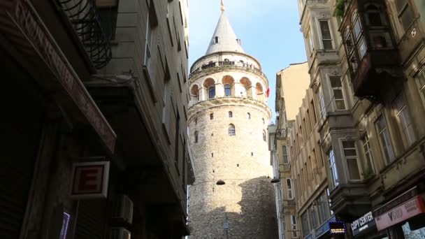 Torre de Galata — Vídeo de Stock