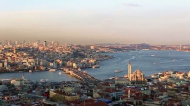Istanbul şehir 7 manzarası havadan görünümü