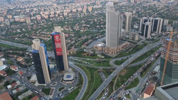 Hava manzaralı istanbul — Stok video