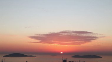 güzel gün batımı zaman atlamalı City Hd 1080p