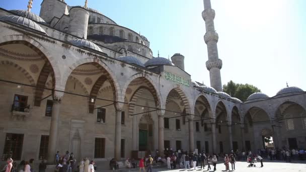 Mavi Camii zaman atlamalı 2 Hd 1080 p — Stok video