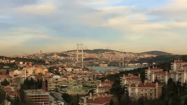 Bosporus Bridge — Stock Video
