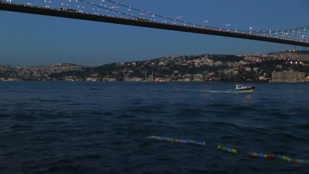 Ponte bosporus — Vídeo de Stock