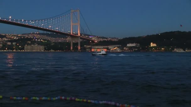 Bosporus-brug — Stockvideo