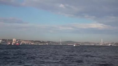 Boğaz'ın deniz trafik 4 Hd 1080 p ile