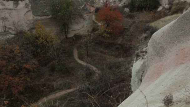 Ciudad famosa Capadocia en Turquía — Vídeos de Stock