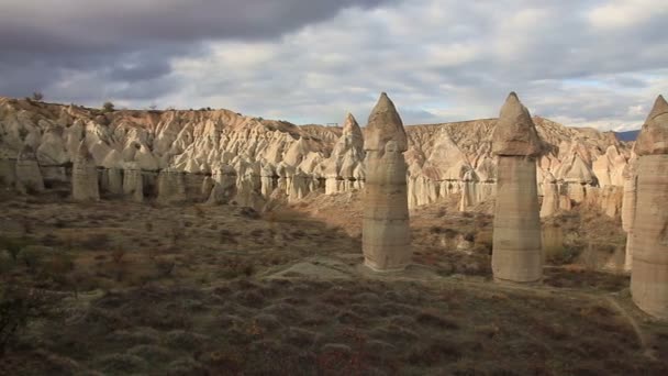 Famous city  Cappadocia in Turkey — Stock Video