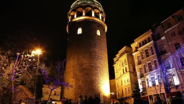 Torre Galata — Vídeos de Stock