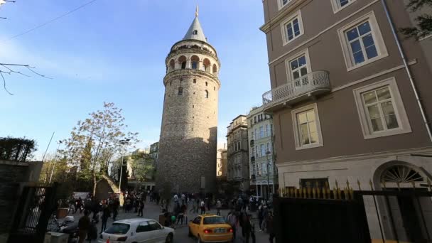 Torre de Galata — Vídeo de Stock