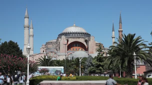 Hagia Sophia scena 3 Hd 1080p — Wideo stockowe