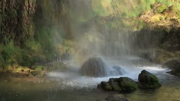Kursunlu waterfall — Stock Video