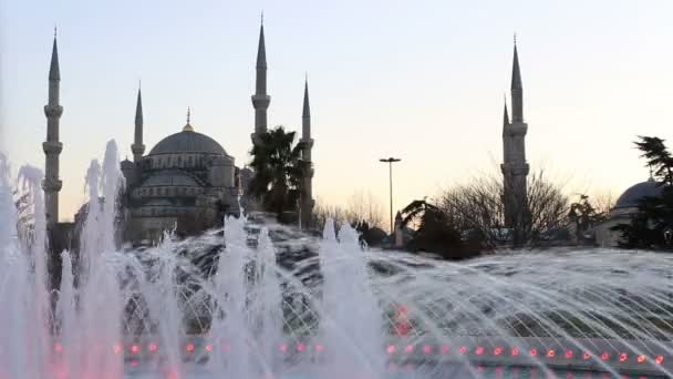 Blaue Moschee — Stockvideo