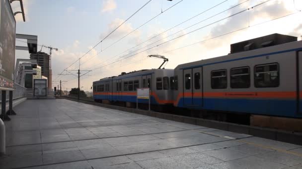 Estação de metrô — Vídeo de Stock