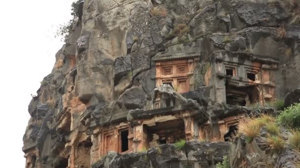 고 대 미 라의 리키아 바위 무덤 — 비디오