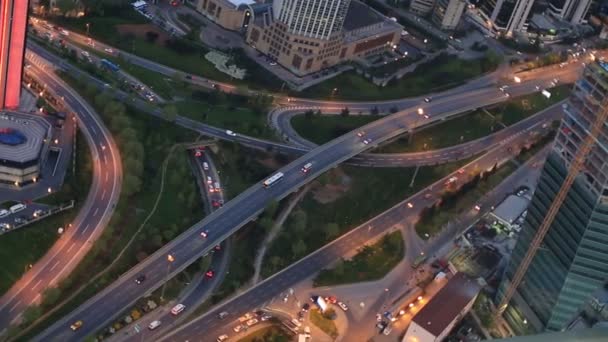 Skyline aérea wiev istanbul — Vídeo de Stock