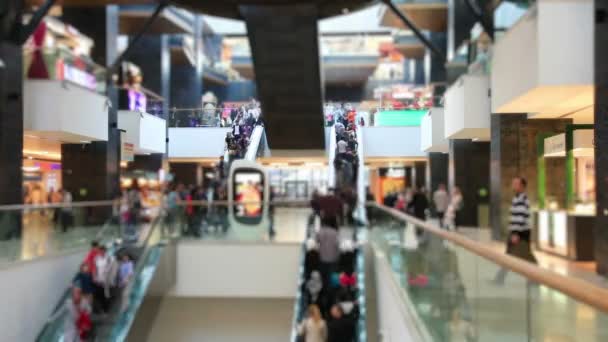 Centro comercial — Vídeo de stock