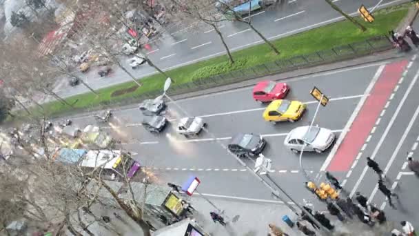 Cruce peatonal — Vídeos de Stock