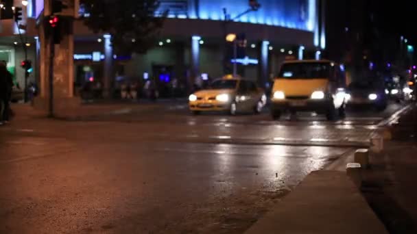 Cruce peatonal — Vídeo de stock