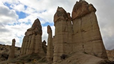 Ünlü şehir Türkiye zaman atlamalı Kapadokya'da