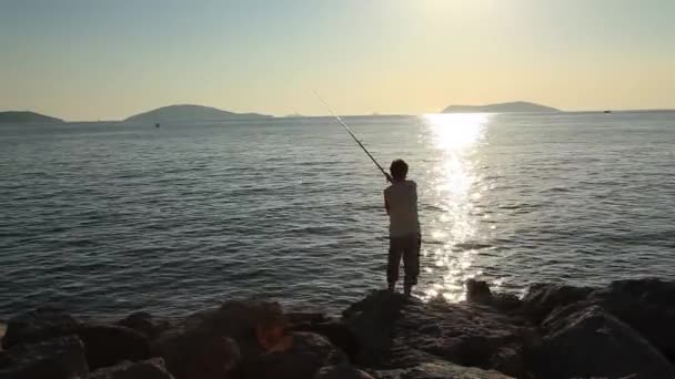 Pescatore — Video Stock