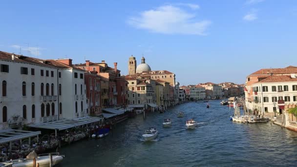 Uitzicht op de stad van Venetië (Venezia) — Stockvideo