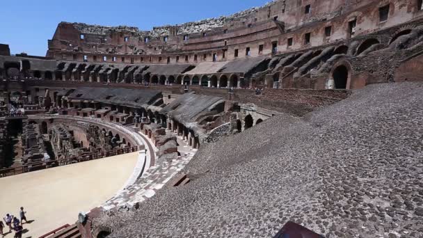 Romerska Colesseum Rom — Stockvideo