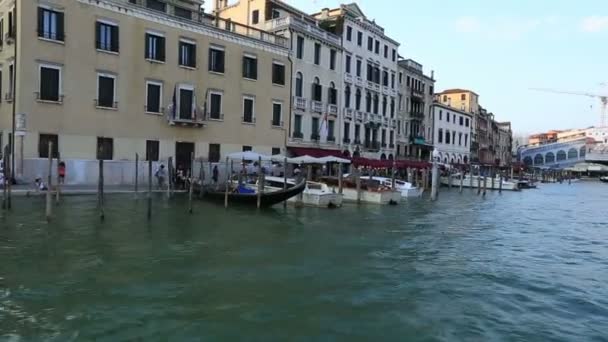 Viaje por el Gran Canal (Canale Grande ) — Vídeos de Stock