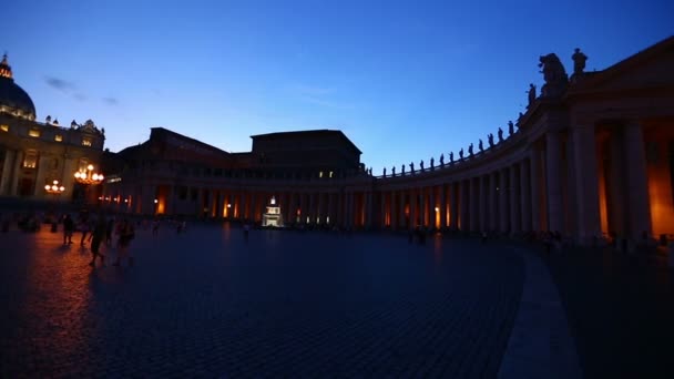 Vatican City View — Stock Video