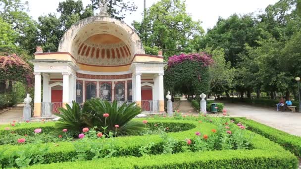 Jardín Botánico de Palermo — Vídeo de stock