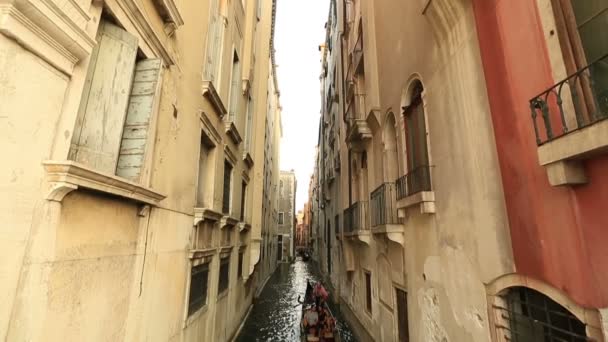 Uitzicht op de stad van Venetië (Venezia) — Stockvideo