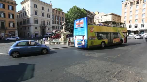 Veduta della città di Roma — Video Stock