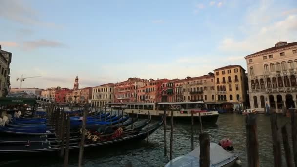 Uitzicht op de stad van Venetië (Venezia) — Stockvideo