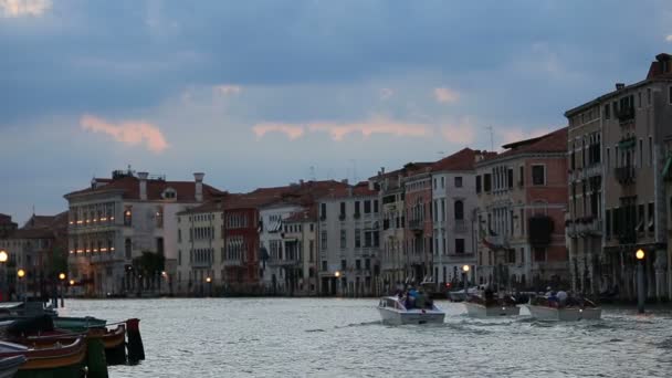 Pohled na město z Benátek (Venezia) — Stock video
