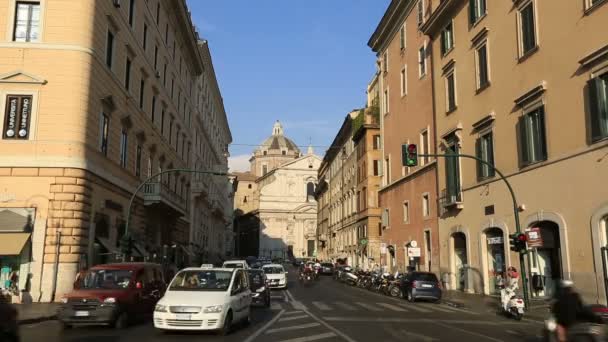 Vista da cidade de Roma — Vídeo de Stock