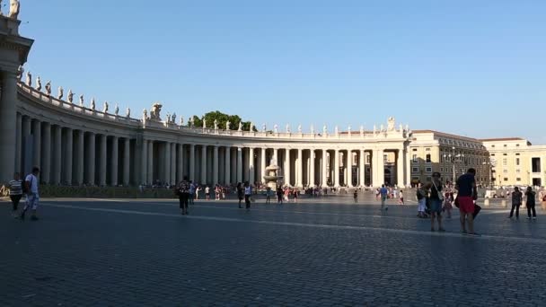 Vatikanische Stadtansicht — Stockvideo