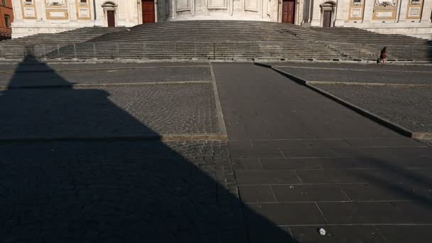 Basílica de Santa Maria Maggiore y Capilla Paolina — Vídeo de stock