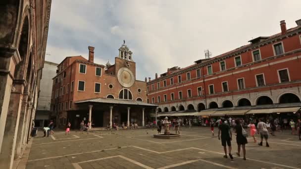 Stadtansicht von Venedig (Venedig)) — Stockvideo