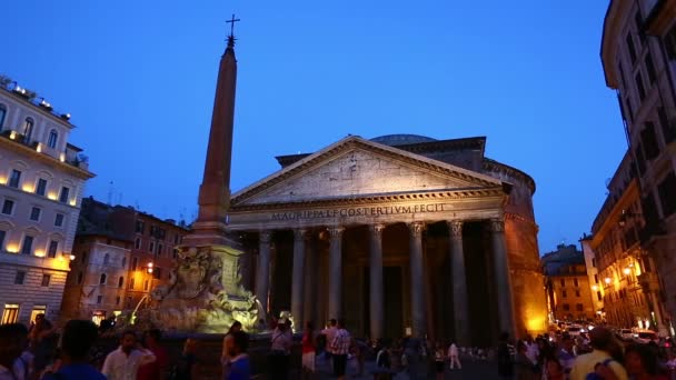 Pantheon di Roma — Video Stock