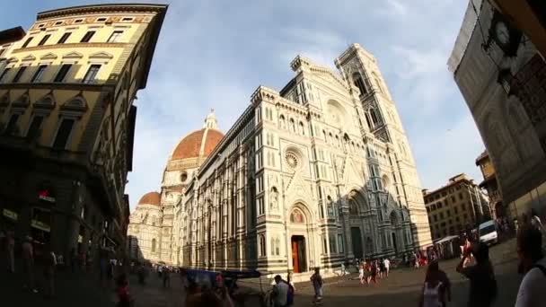 Duomo Santa Maria Del Fiore — Stock Video