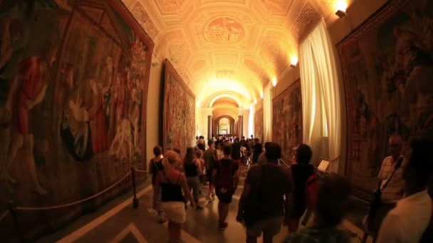 Vaticaanse museum — Stockvideo