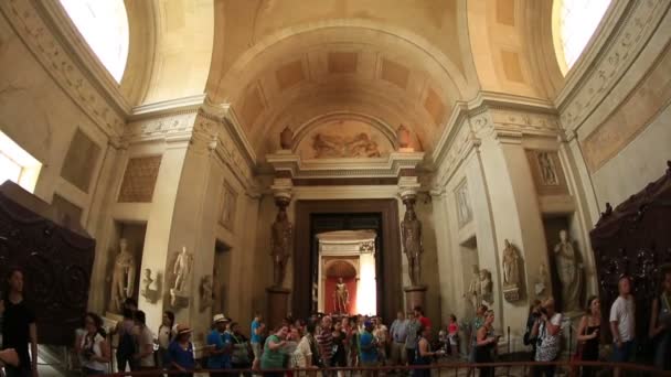 Vaticaanse museum — Stockvideo